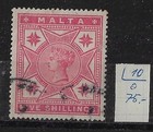 Malta  Nr 10 gestempelt