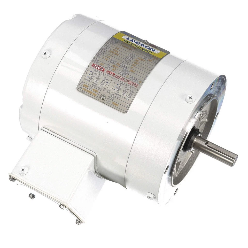 LEESON 113649.00 Motor,1/4 HP,1725,56C,208-230/460V 48ZG15 - Image 1 of 1