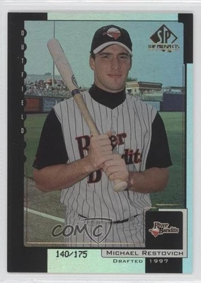 2000 SP Top Prospects Premium Edition /175 Michael Restovich #125 - Image 1 of 2