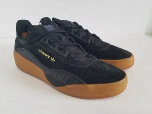 Adidas Liberty Cup Chewy Skateboard Shoes Black Gold Gum Men Size 11.5 See Pics - Picture 1 of 17