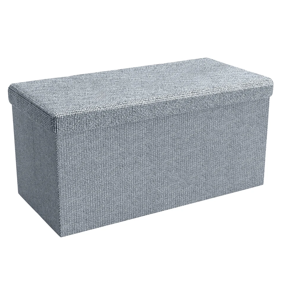 Sitzbank Faltbar 78x38x38 cm Sitzhocker Sitzwürfel Stauraum Aufbewahrungsbox - Bild 1 von 1