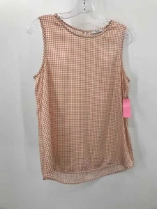 Pre-Owned Peserico Pink Size 42 Polka Dot Tank Top - Picture 1 of 3