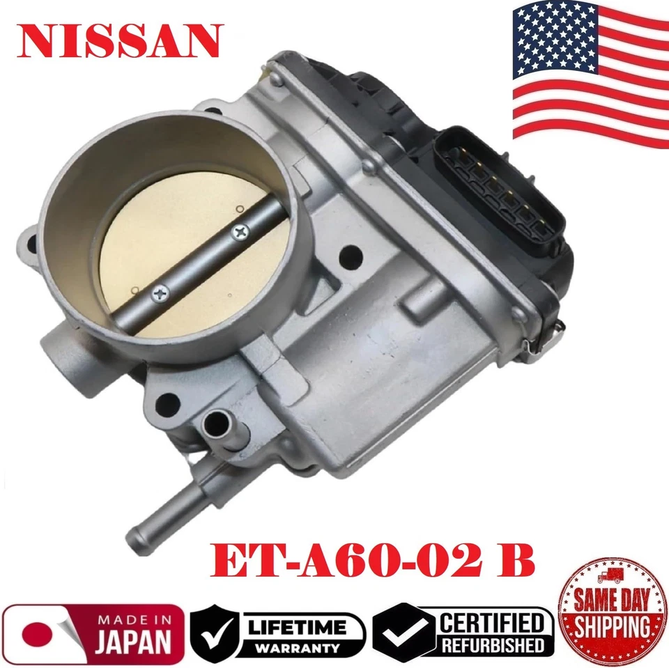 ✅Cuerpo del acelerador genuino para Nissan Sentra Versa Cube 2007-2021 NV200 #ET-A60-02 Foto 1 de 2