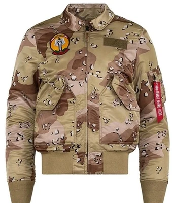 Alpha Industries CWU 45/P Storm cruise Jacket Chocolate Chip Camo (Small), NWT - Image 1 of 4