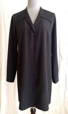 Agnes b. PARIS, Mini Camisa Vestido/Túnica Para Mujer Poliéster Elastizada, Talla M Foto 1 de 4