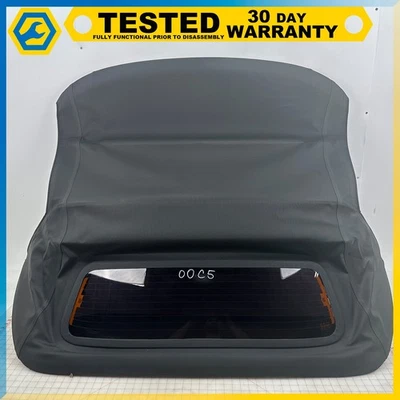 97-04 Chevrolet Corvette C5 Convertible Techo Superior de Trapo Suave Montaje OEM Foto 1 de 4