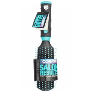 Conair Salon Results Birstle Hair Brush, Black & Teal - Picture 1 of 1