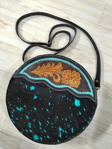Trendy Boho Leather Western Hair-on –Tote Purse for Women - Picture 1 of 7