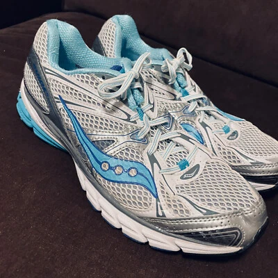 Saucony Guide 6 Running Shoes Women's Size 10.5 US 42.5 10179-1 White - Image 1 of 4