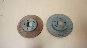MERCEDES W124 , FRONT DISC ROTOR BRAKE PAIR new old stock ,OEM , 1244230512 - Foto 1 di 10