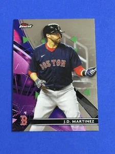 2021 Topps Finest J.D. Martinez #48 Boston Red Sox (F) - Picture 1 of 2