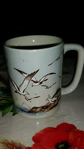 Vintage Otagiri Japan Möwe Strand Tasse gepflegt 80er Retro - Bild 1 von 7