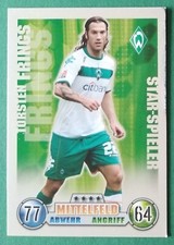 TOPPS Torsten Frings Werder Bremen Star Player 2008/09 Match Attax Trading Card