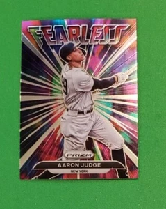 NEW 2022 Panini Prizm Aaron Judge FEARLESS Insert #FL-6 New York Yankees - Picture 1 of 2