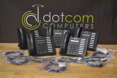 Iwatsu IX-5900 Executive IP ICON 505900 Negro 9 Botones Pantalla Omega ADIX Lote 5 Foto 1 de 4