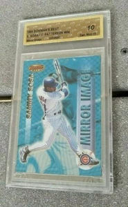 1999 Bowmans Sammy Sosa Corey Patterson  #M4 CTA GEM MINT 10 Mirror Image Cubs - Picture 1 of 4