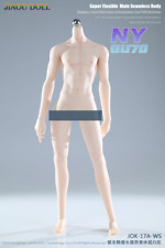 JIAOU DOLL JOK-17A-WS 1/6 Super blada skóra Elastyczna bezszwowa figurka męskiego ciała 12"