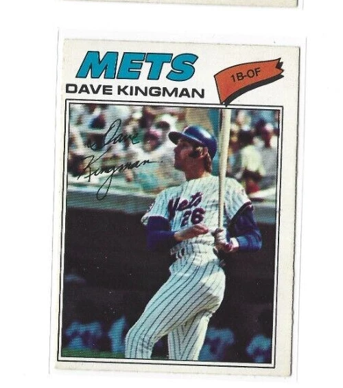 1977 O-Pee-Chee #98 Dave Kingman EXMT - Image 1 of 2