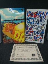 Superman The Man of Steel #30 Feb 1994 Signed by Louise Simonson with Stickers