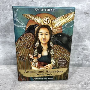 Angels and Ancestors Oracle Cards : A 55-Card Deck and Guidebook by Kyle Gray... - Imagen 1 de 10