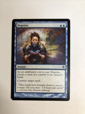 1x Rise of the Eldrazi deprive EX Magic Card Magic the Gathering MTG