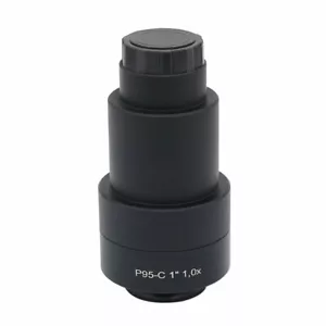 1X adaptador de lente de relé de montaje en C a cámara de interfaz CCD de 30 mm para microscopio Zeiss - Imagen 1 de 7