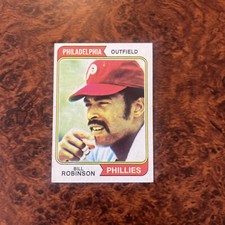 1974 O-Pee-Chee Bill Robinson Philadelphia Phillies #174