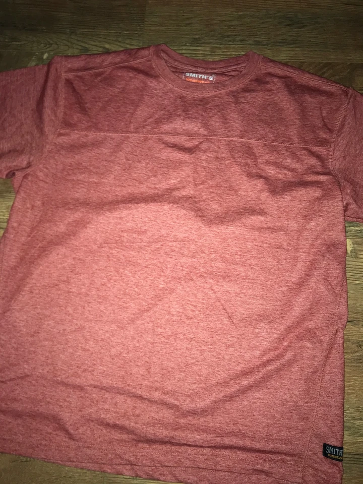 Camiseta Smith's Workwear vermelha GG extra grande confortável - Imagem 1 de 3