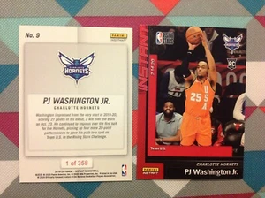 PJ Washington Jr RC Hornets RISING STARS ALL STAR 2019/2020 NBA Panini INSTANT  - Picture 1 of 1