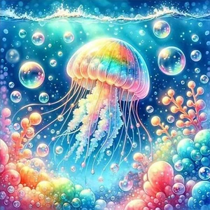 5D Diamond Art Kit - Full Drill DIY Gem Painting for Beginners & Home Decor (13. - Picture 1 of 8