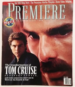 Premiere Magazine February 1990 - Tom Cruise - Born on the Fourth of July - Picture 1 of 1