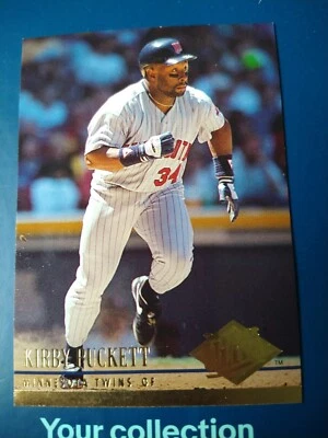 1994 Fleer Ultra Baseball Card Kirby Puckett #394 Minnesota Twins  - Image 1 of 2