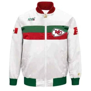 Kansas City Chiefs Mexico 2019 varsity bomber Jacket with FREE SHIPPING - Picture 1 of 5