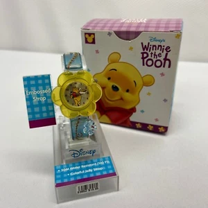 Orologio da polso per bambini Disney SII Seiko / Winnie the Pooh / NUOVO con scatola nuovo con scatola Flower Face - Foto 1 di 10