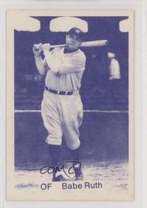 1975 TCMA All Time New York Yankee Team Blue Babe Ruth HOF