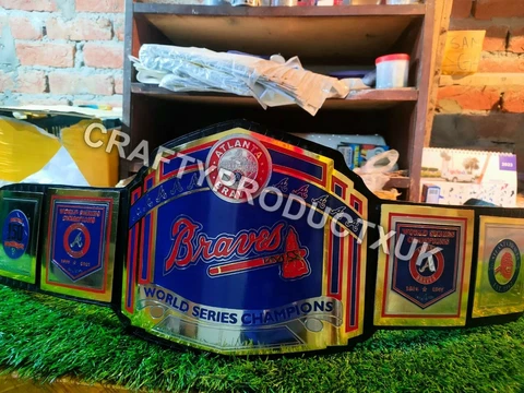 Atlanta Braves Championship American baseball MLB Fan Belt Cover