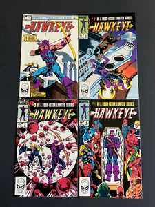 HAWKEYE Limited Series #1 Origin #2 #3 Origin Mockingbird#4 Hawkeye 1983 VF/NM - Picture 1 of 9