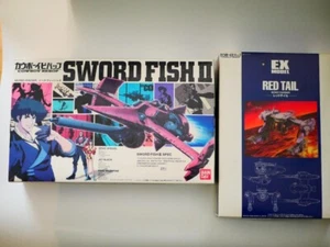 BANDAI Swordfish II y Red Tail Cowboy Bebop Set de 2 Modelos de Plástico Retro Sin Usar - Imagen 1 de 15