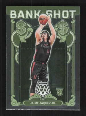 Jaime Jaquez Jr. 2023-24 Panini Mosaic Bank Shot Miami Heat #11 - Image 1 of 2