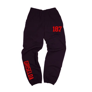 Griselda 187 Sweatpants, Retro, 1, OG, Sports, 13, 6, 5, Bred, 14, 12, Banned - Picture 1 of 3
