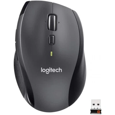Logitech Wireless Mouse M705 Maus anthrazit Funk 2,4-GHz-USB-Empfänger 1000 dpi - Bild 1 von 4