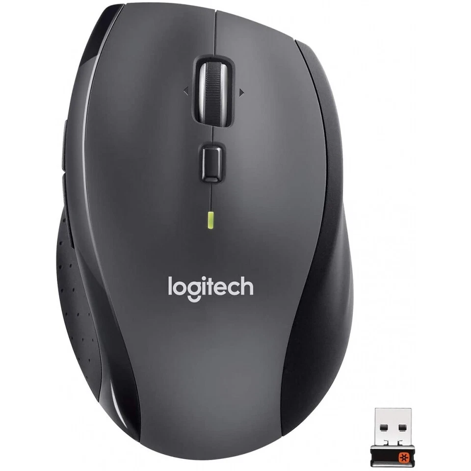 Logitech Wireless Mouse M705 Maus anthrazit Funk 2,4-GHz-USB-Empfänger 1000 dpi - Bild 1 von 4