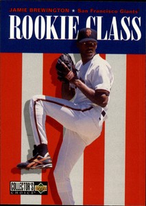 1996 Collector's Choice Baseball #38 Jamie Brewington RC