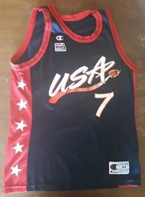Vintage Champion Dream Team USA Basketball Jersey David Robinson Size 44 - Image 1 of 4