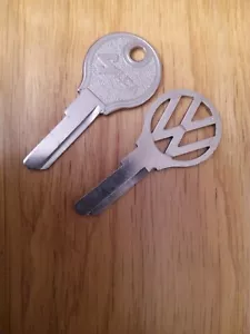 V W Key Blank And One Other - Picture 1 of 1