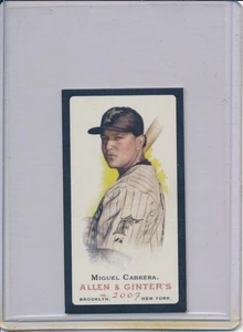 Miguel Cabrera 2007 Topps Allen & Ginter Mini Black #90 Florida Marlins - Picture 1 of 1