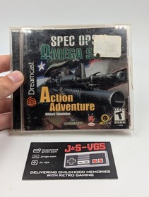 Spec Ops II: Omega Squad (Sega Dreamcast, 2000) Complete With Manual 'Tested'