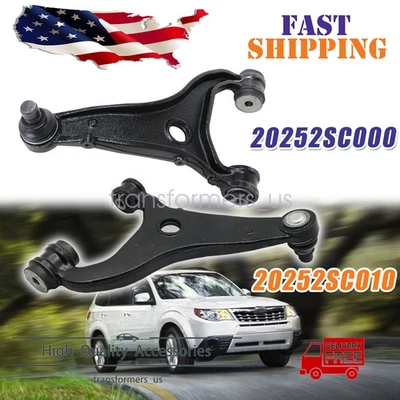 2x Brazo de control de suspensión trasero izquierdo+derecho para Subaru Forester 08-13 Foto 1 de 4