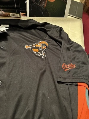 MLB Players Choice Genuine Merchandise Blk  Baltimore Orioles #13 Machado Jersey - Image 1 of 4