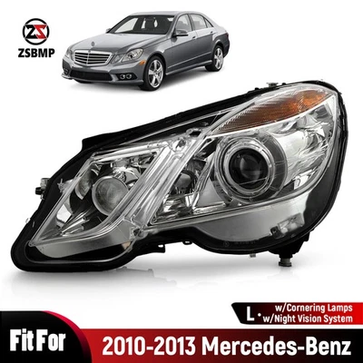 For 2010-2013 Mercedes-Benz W212 Xenon/HID Headlight w/AFS Projector Left Driver Foto 1 de 4